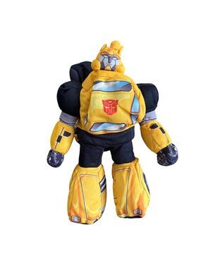 Transformers Bumblebee Plush Robot 2-In-1 Toy Stuffed Figure By Hasbro 2006